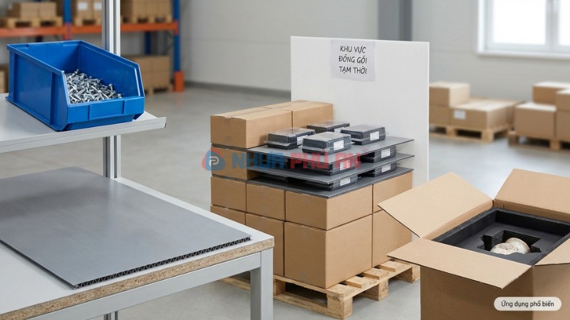 Những tình huống nên sử dụng tấm nhựa danpla