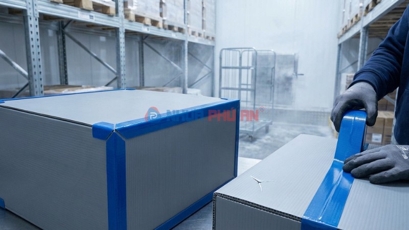 Rủi ro khi dùng danpla trong kho lạnh kho đông