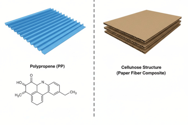 So sánh nhựa Danpla và carton sóng chi tiết cấu tạo và ứng dụng