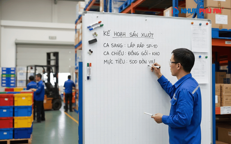 Tấm Danpla có dùng làm bảng viết bút dạ được không?