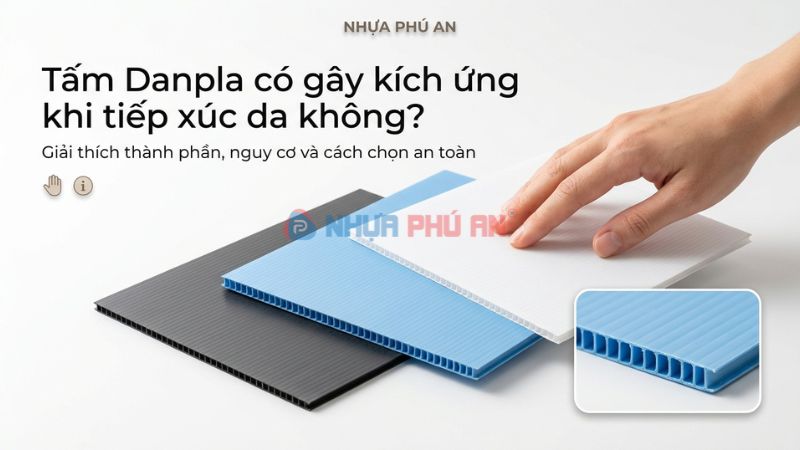 Tấm Danpla có gây kích ứng khi tiếp xúc da không Cover