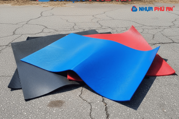Tấm nhựa Danpla có bị cong vênh khi phơi nắng không?