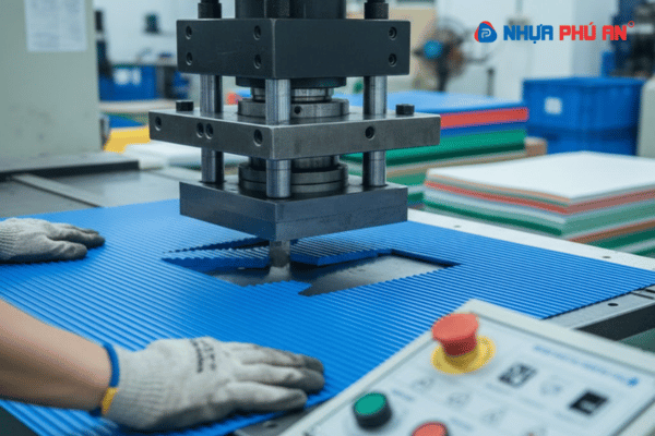 Tấm nhựa Danpla có thể dập khuôn không?