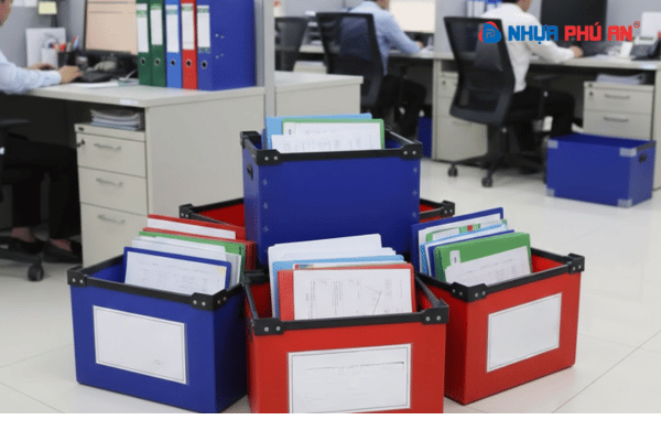 Thùng Danpla có phù hợp làm thùng thu gom tài liệu không?