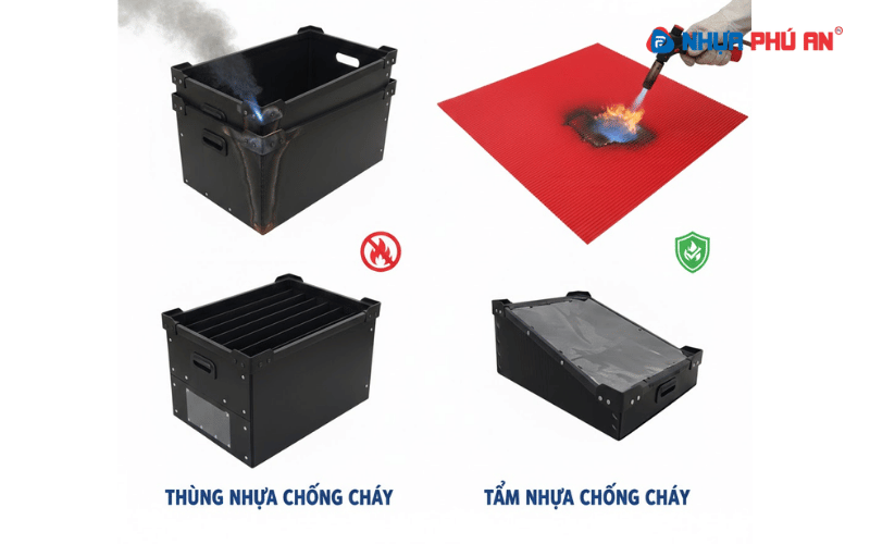 Tấm Danpla có dễ cháy không? Sự thật về nhựa Danpla chống cháy