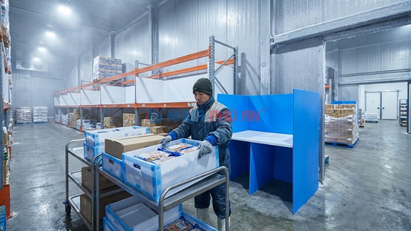 Các ứng dụng nhựa danpla trong kho lạnh