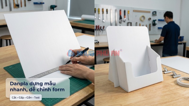 Ưu điểm dùng Danpla làm mẫu dựng sản phẩm