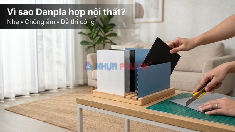 Lý do Danpla phù hợp trang trí nội thất