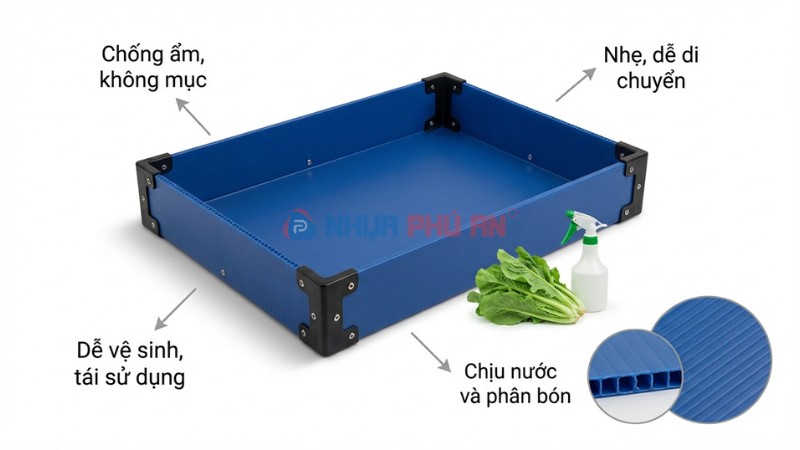 Vì sao Danpla được ứng dụng nhiều trong nông nghiệp
