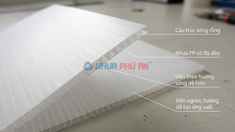 Vì sao phải uốn cong tấm nhựa danpla?