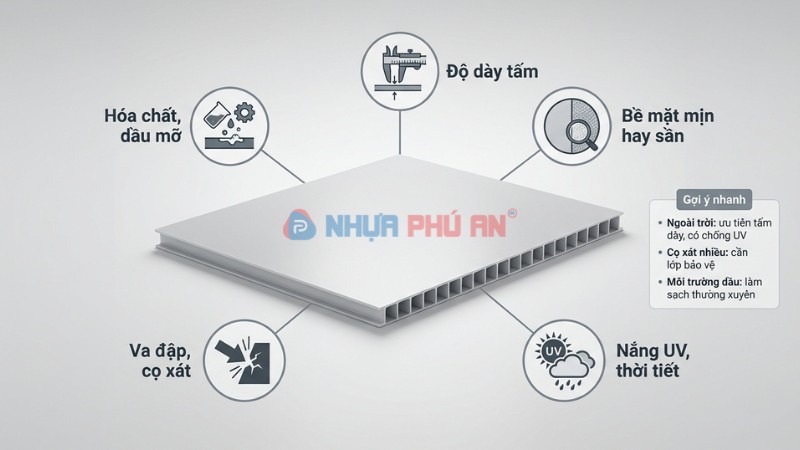các yếu tố quyết định độ bền nhựa Danpla PP