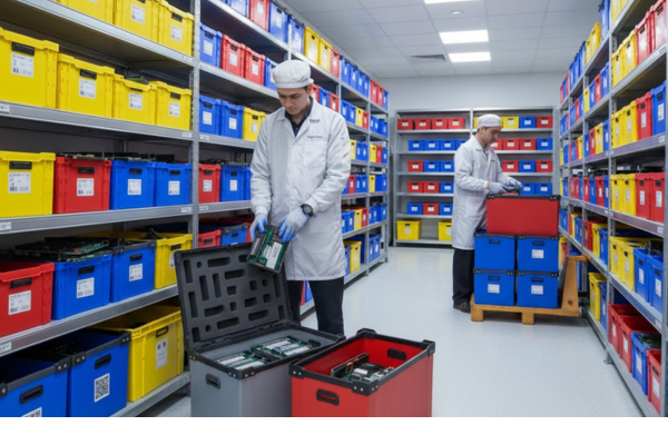 Thùng nhựa Danpla cho ngành trung tâm dữ liệu – Giải pháp tối ưu hóa quy trình