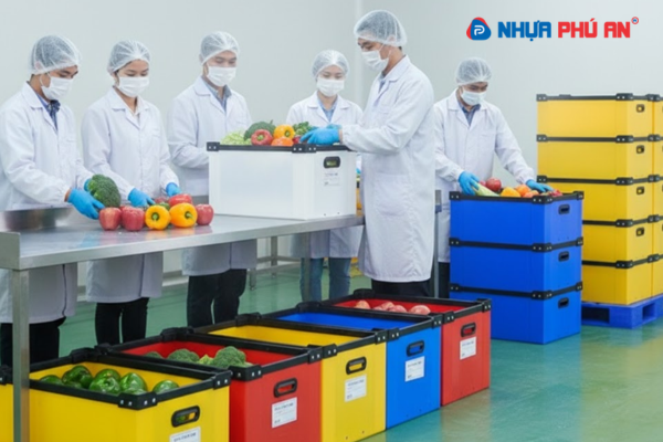 Thùng nhựa Danpla có độc không? Có an toàn để đựng thực phẩm?