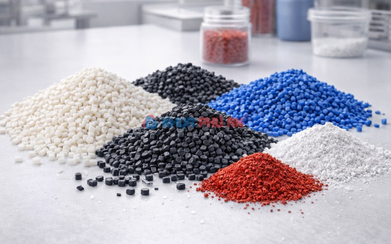 Phụ gia nhựa là gì? Vai trò, phân loại và ứng dụng trong sản xuất nhựa hiện đại