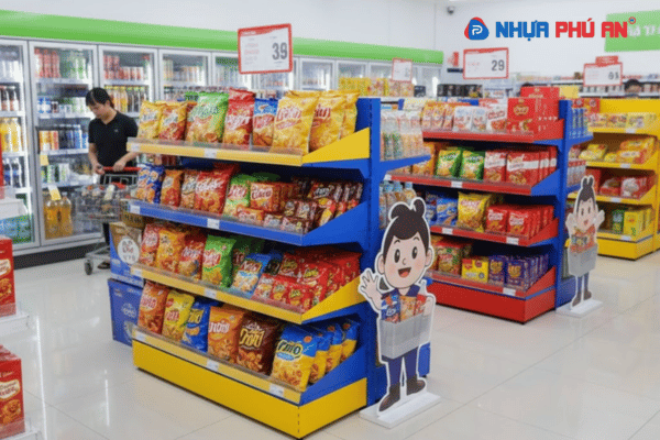 Tấm nhựa Danpla ứng dụng trong chuỗi cửa hàng tiện lợi – Tiện lợi và tiết kiệm chi phí