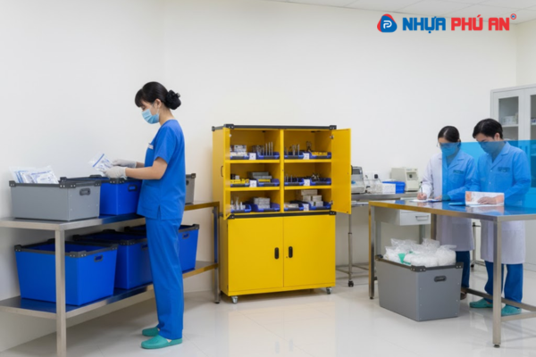 Tấm nhựa Danpla ứng dụng trong trạm y tế - Tiện lợi và tiết kiệm chi phí