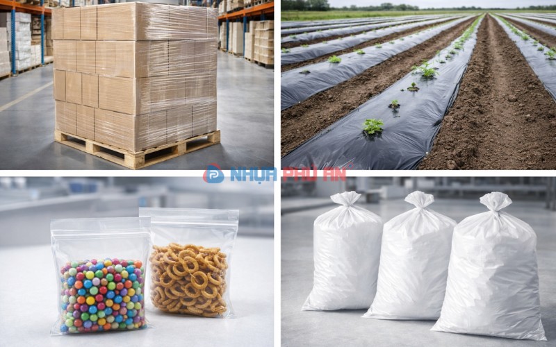 Nhựa LLDPE là gì? Tính chất, ứng dụng và lưu ý khi sử dụng trong sản xuất, đóng gói