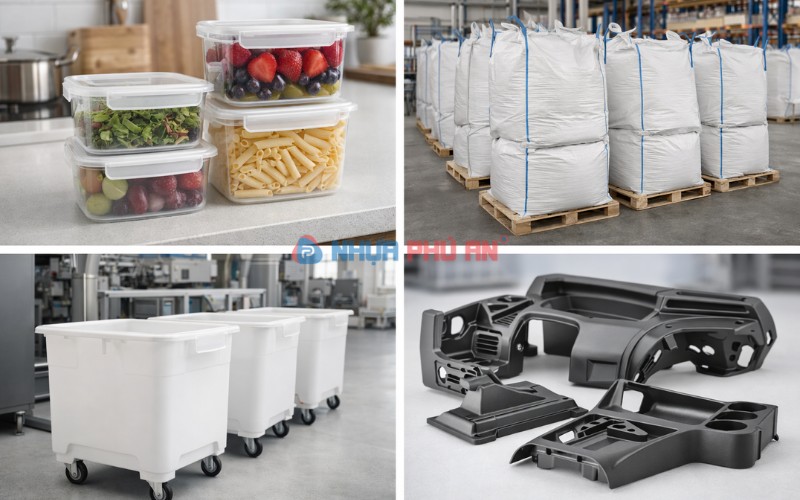 Nhựa PP là gì? Tính chất, ứng dụng và lợi ích của nhựa PP trong sản xuất, đóng gói