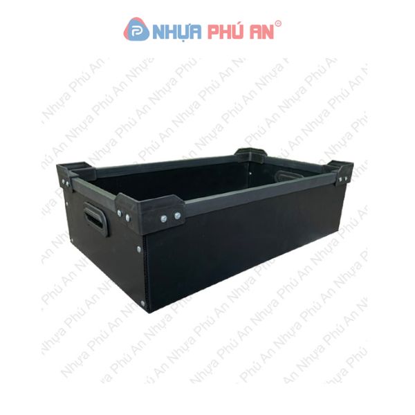 Thùng nhựa danpla chống tĩnh điện không nắp PATD09