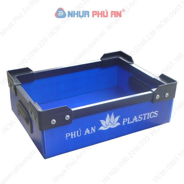 Thùng nhựa danpla thường màu xanh PAT mã 24