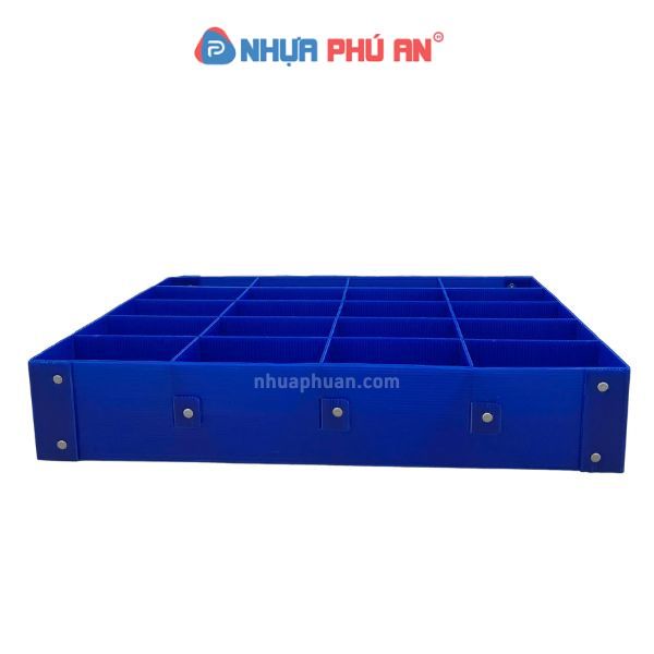 Khay nhựa danpla có vách 20 ô ghép bằng đinh tán