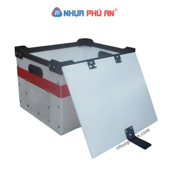 Thùng nhựa danpla màu trắng PAT 11