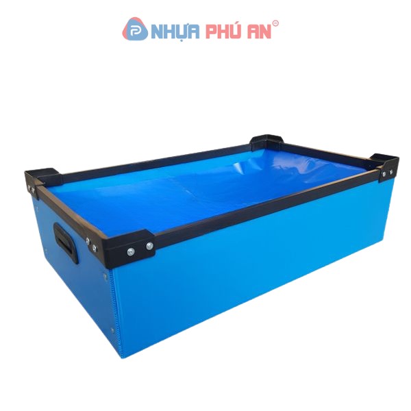 Thùng nhựa danpla thường nắp vải PAT mã 15